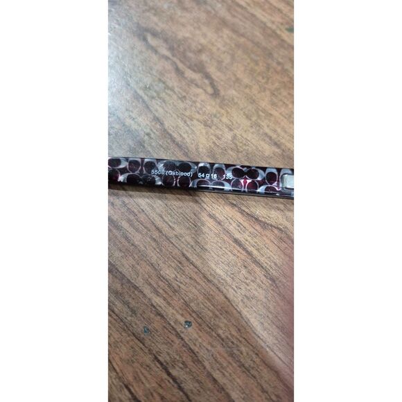 COACH NEW YORK HC6116 5509 Oxblood Red 54-16-135 Eyeglasses Frame Prescription - Picture 5 of 5